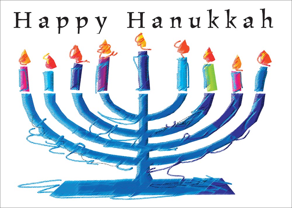 hanukkah photo greeting cards