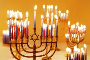 Chanukkah candle blessings
